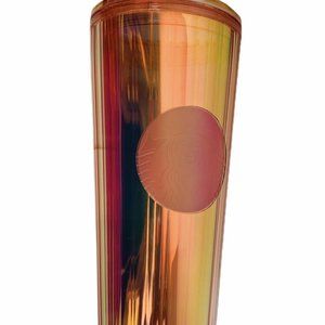 STARBUCKS ROSE GOLD UNICORN TUMBLER